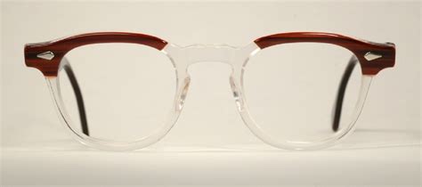 Optometrist Attic Tart Arnel Men S Redwood Cb Plastic Vintage Eyeglasses