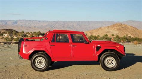 1989 Lamborghini Lm002 In Pristine Condition To Be Auctioned Next Month