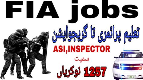 Fia New Jobs For 2020 Federal Investigation Agency Jobs Government Jobs 2020 The Info Hub Youtube