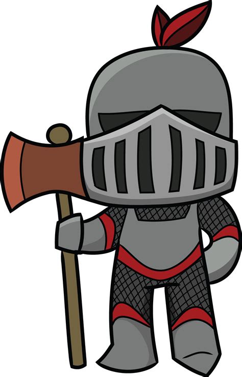 Medieval Knight Cartoon Medieval Ages Knights Vector Cliparts Clipartix