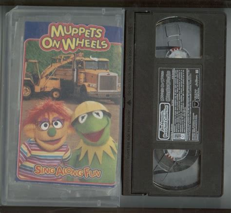 Muppets On Wheels Vhs Singalongfun 1995 Jim Henson Video
