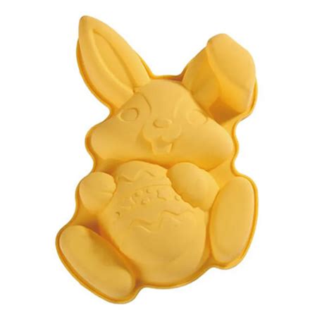 New 1 Hole Easter Bunny Rabbit Cake Molds Diy Silicone Mold Cake Mould