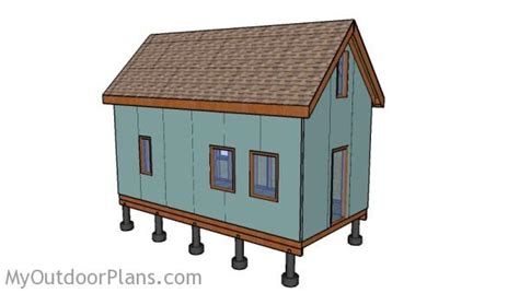 12x24 Tiny House Plans Free Myoutdoorplans
