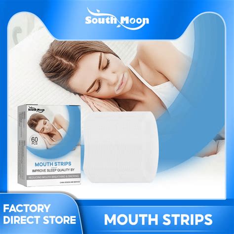South Moon Mouth Strips Advanced Gentle Mouth Tape For Better Nose Breathing Nighttime Sleeping