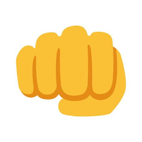 Oncoming Fist Emoji Clipart Free Download Transparent Png Creazilla