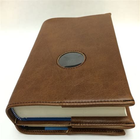 Aa Big Book And 12 And 12 Leather Book Cover With Chip Hole