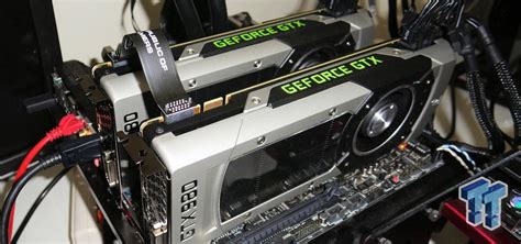 Certain cards allow up to four simultaneous cards running in sli. NVIDIA GeForce GTX 980 4GB Video Cards in SLI