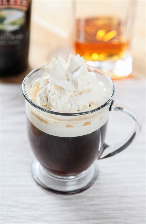 Irish Coffee With Boozy Whipped Cream - Baking Beauty