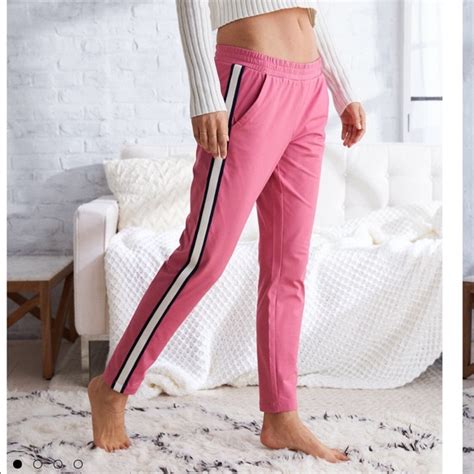Aerie Pants And Jumpsuits New Aerie Pink Warmup Track Pants Xsmall