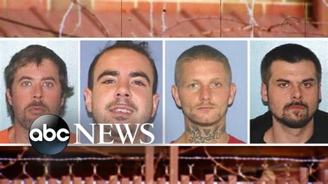 Multi State Manhunt Launched After 4 Men Escape Prison Abc News Youtube