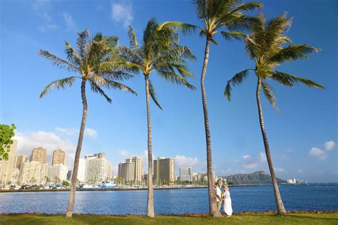 Honolulu Weddings Sunset Vow Renewal