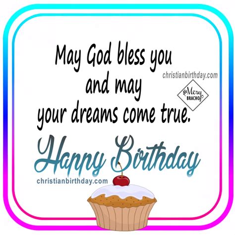 He'll definitely be in the mood for a tasteful birthday celebration after he gets a look at this card! Religious Birthday Quotes for my Son. Happy Birthday Christian Phrases, bible verses and wishes ...