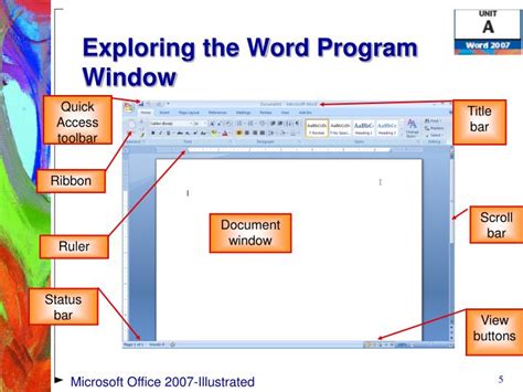 Ppt Review On Word 2007 Powerpoint Presentation Id1630412