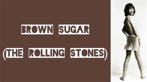 Brown Sugar The Rolling Stones Youtube