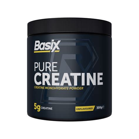 Basix Pure Creatine 300 Grams Basix Website