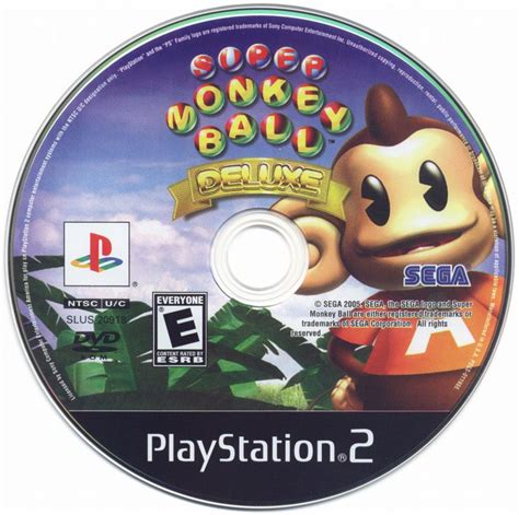 Super Monkey Ball Deluxe 2005 Playstation 2 Box Cover Art Mobygames