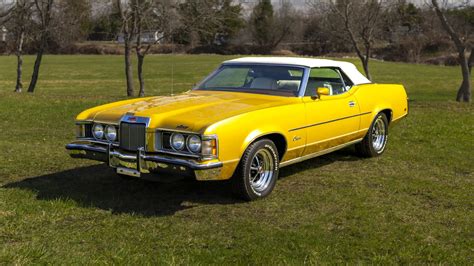 1973 Mercury Cougar Xr 7 Convertible At Indy 2023 As W257 Mecum Auctions