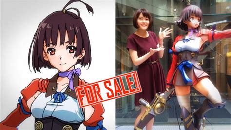 Human Size Anime Figure Statue Of Mumei From Kabaneri Of The Iron