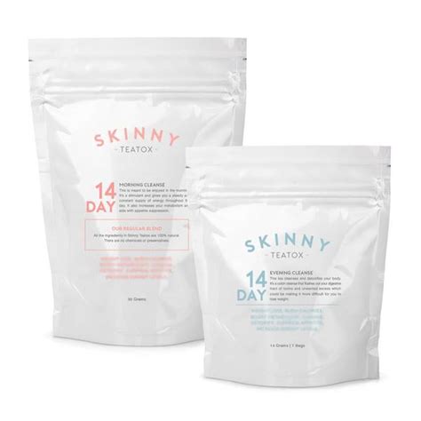 Skinny Teatox All Natural Detox Weight Loss Tea