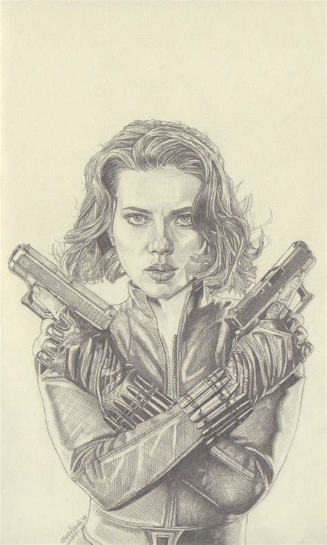 Black Widow Black Widow Drawing Marvel Drawings Marvel Drawings Pencil
