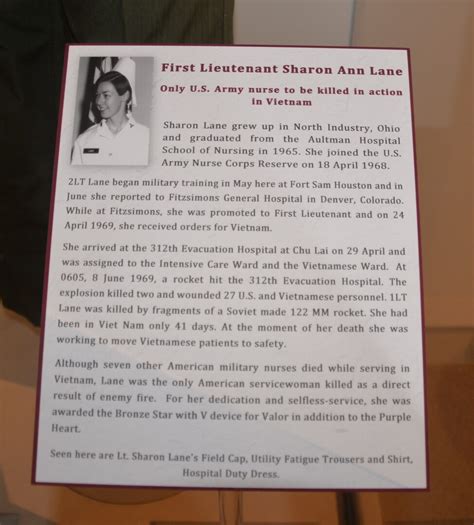 New Amedd Museum Exhibit Honors Only U S Nurse Killed By Enemy Fire In Vietnam Joint Base San
