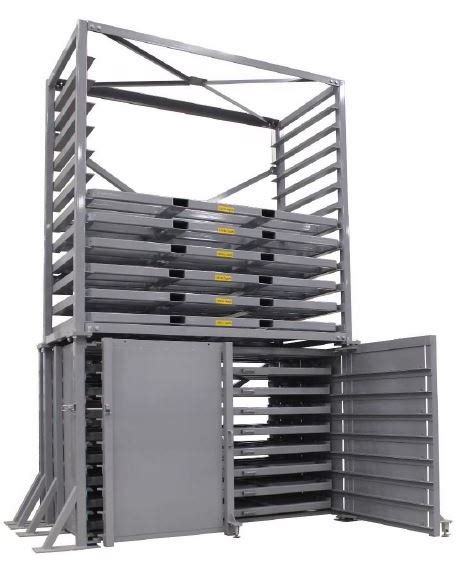 Sheetmaster Metal Sheet Stack Rack Warehouse Rack And Shelf