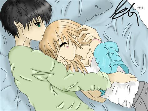 anime couples cuddling r animecuddling