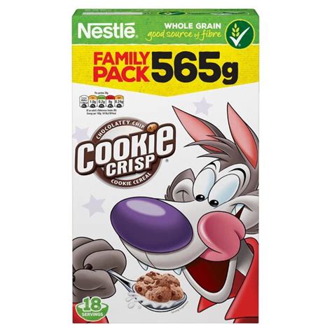 nestle cookie crisp cereal 565g tesco groceries