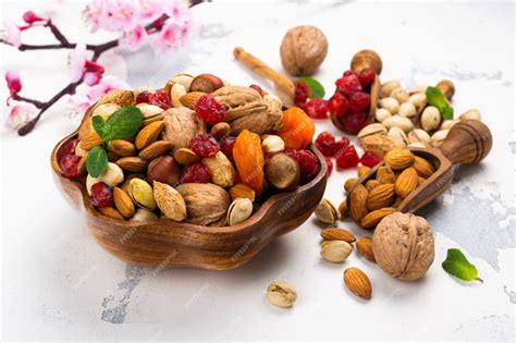 Premium Photo Assortment Of Dry Fruits And Nuts