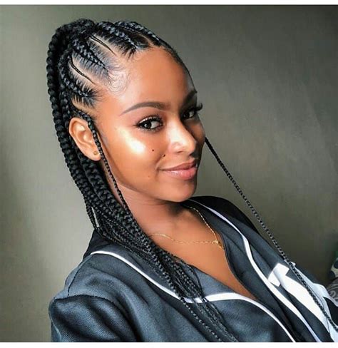 Ghanaian Hairstyles On Instagram Feed In Braids Michelle Mntk