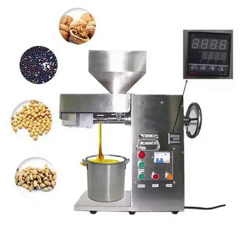 Semi Automatic Commercial Multi Oil Seeds Press Machine 20kg Per Hr At