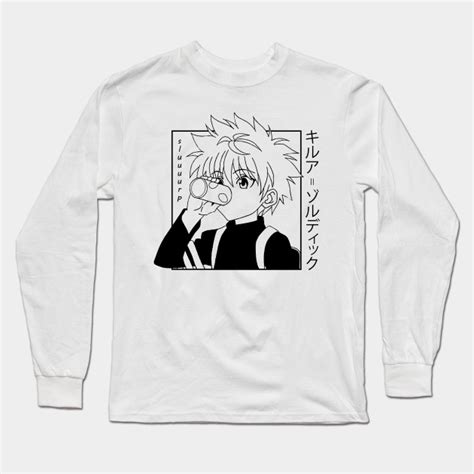 Killua Hunter X Hunter Hxh Long Sleeve T Shirt Teepublic