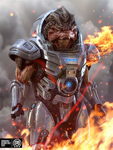 Grunt Vs Garrus Vakarian Mass Effect 3 Batallas Supremas 3djuegos
