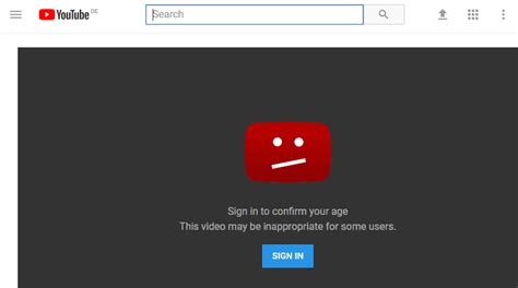 How To Access Age Restricted Content On Youtube Ghacks Tech News