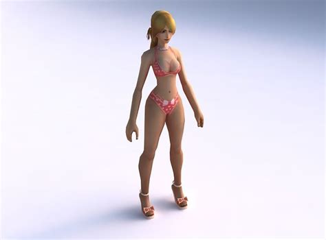 3d Asset Animated Game Ready Human Character Cgtrader