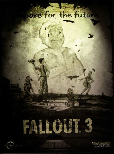 Promotional Poster Art Fallout 3 Art Gallery