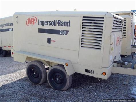 Ingersoll Rand 750 Cfm Mobile Air Compressor 2003 134557