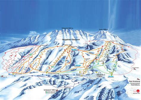 Bergfex Plan De Piste Oberjoch Bad Hindelang Carte Panoramique