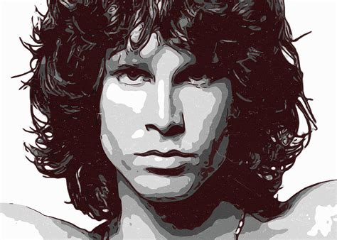 Jim Morrison Artwork Painting By Taoteching C4dart