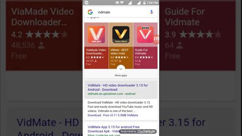 How To Download Vidmate In Android Youtube