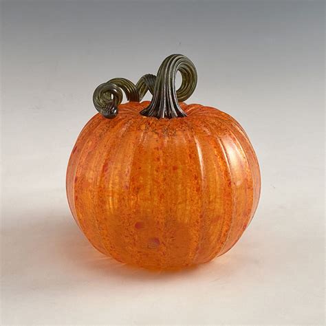 Classic Harvest Pumpkins — Leonoff Art Glass