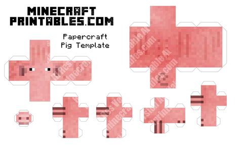 Printable Minecraft Papercraft Animals Images And Photos Finder