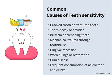 teeth sensitivity dentin hypersensitivity causes treatment