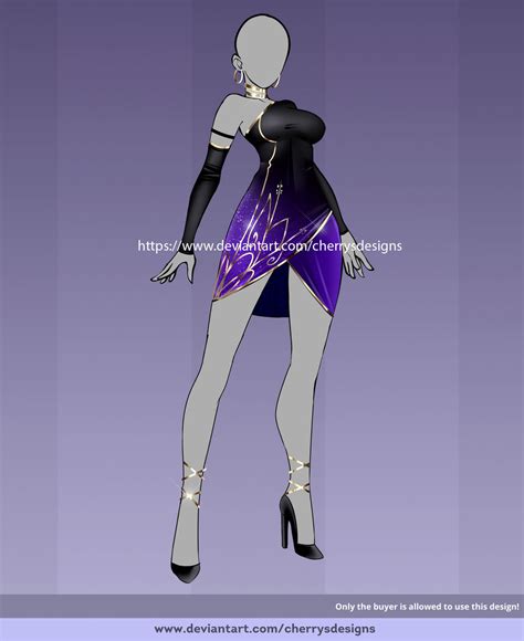 Closed 24h Auction Outfit Adopt 1572 By Cherrysdesigns On Deviantart