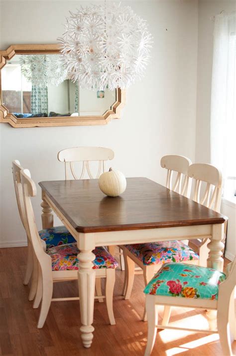 Explore 5 listings for cushions for dining room chairs at best prices. A Kitchen Table to be Thankful for... a Make-Over Story ...