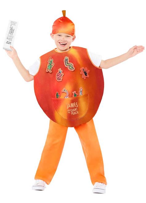 Giant Peach Costume Child — Party Britain