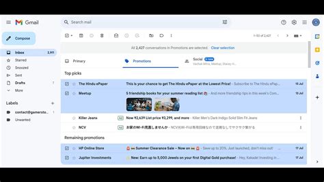 How To Delete All Promotional Emails In Gmail