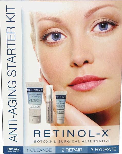 Retinol X Anti Aging Starter Kit Direct Hair And Beauty Supplies