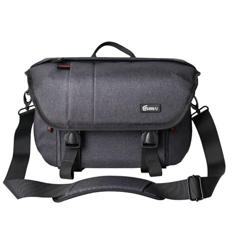 Eirmai Camera Messenger Bag Sling Travel Case Fits 1 Dslr 2 Lenses
