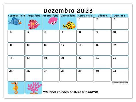 Calendário Dezembro 2023 442 Michel Zbinden Pt
